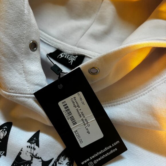 Revenge x Juice WRLD Collage Hoodie White - Picture 4 of 7